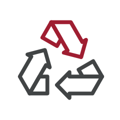 Circular economy practices and responsible material sourcing
