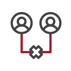 Withdraw from misaligned associations